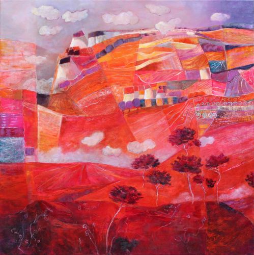 Dame Nature - 100x100cm