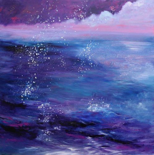 Magie sur l'Océan - 100x100cm