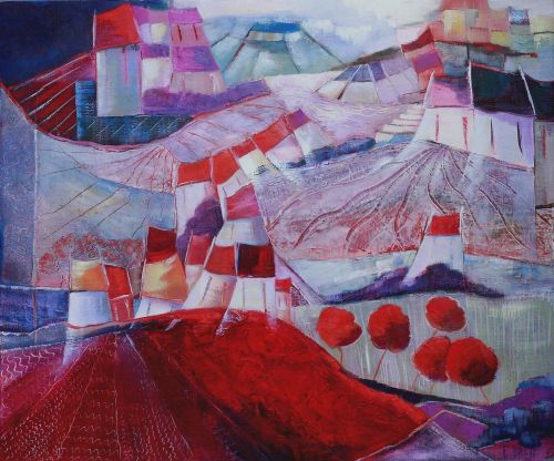 L'échappée - 65x54cm