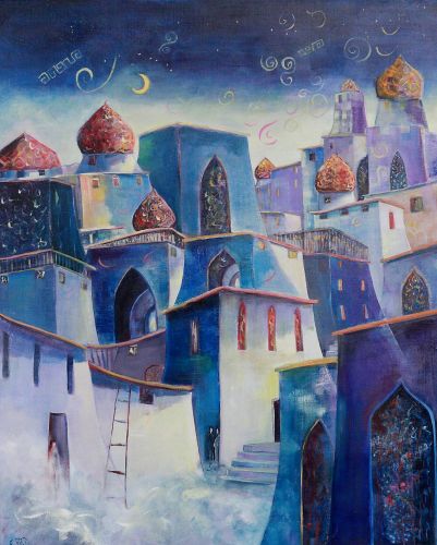 Rêve oriental - 100x81cm