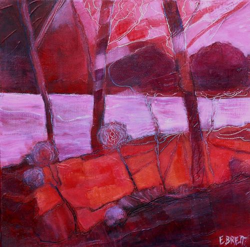 Les arbres - 30x30cm