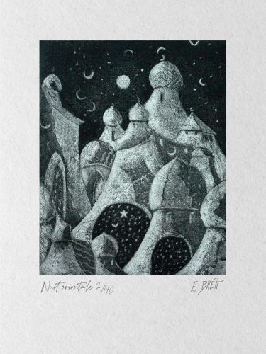 Nuit orientale - 12x15cm (aquatinte)