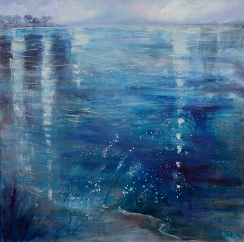 Si le Golfe m'était conté - 80x80cm